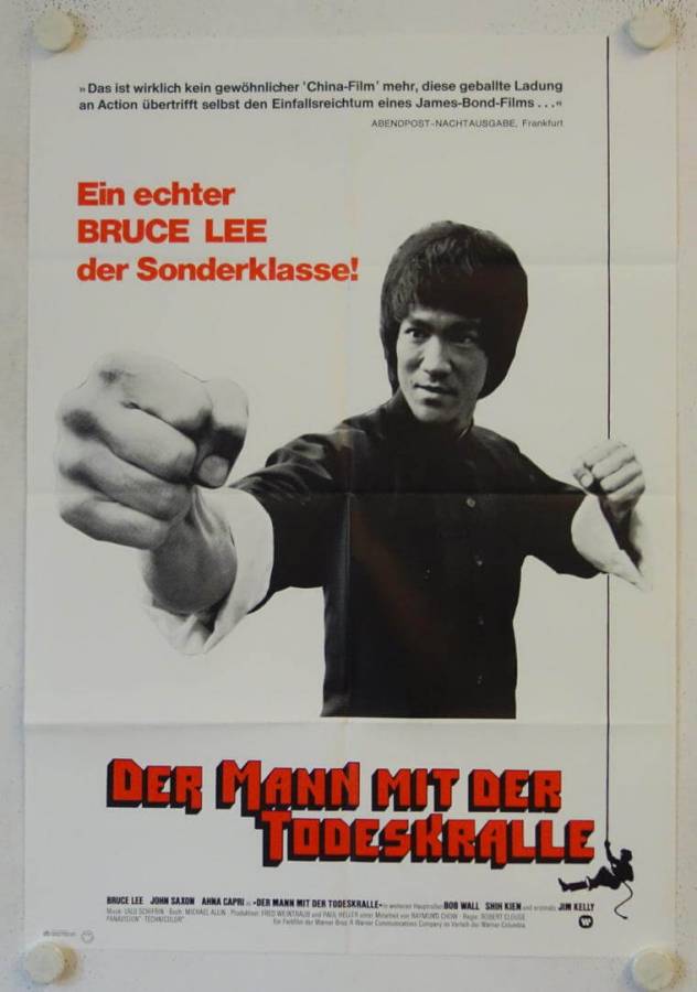 Enter the Dragon original release german movie poster